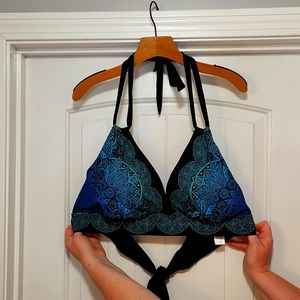 Plus size Halter Bikini Top